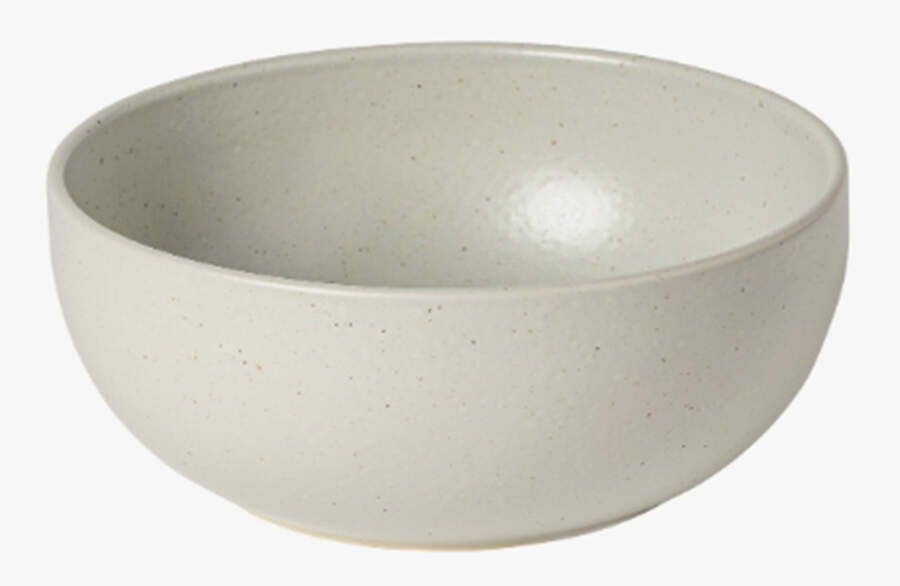 Pacifica Oyster Gray 7" Round Serving Bowl by Casafina-1