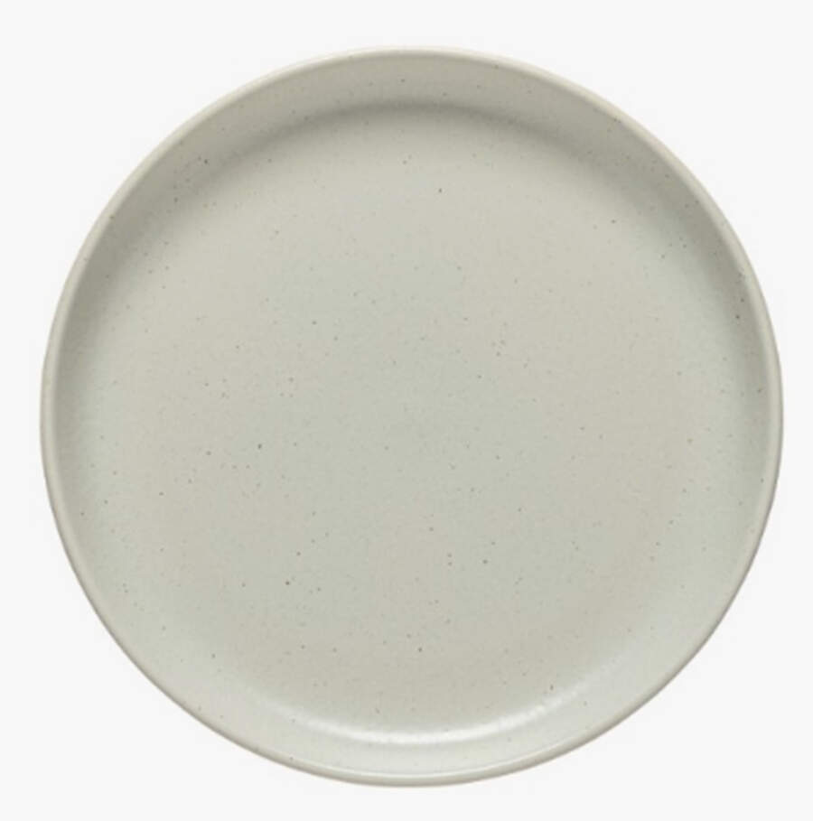Pacifica Oyster Gray Salad Plate by Casafina-1