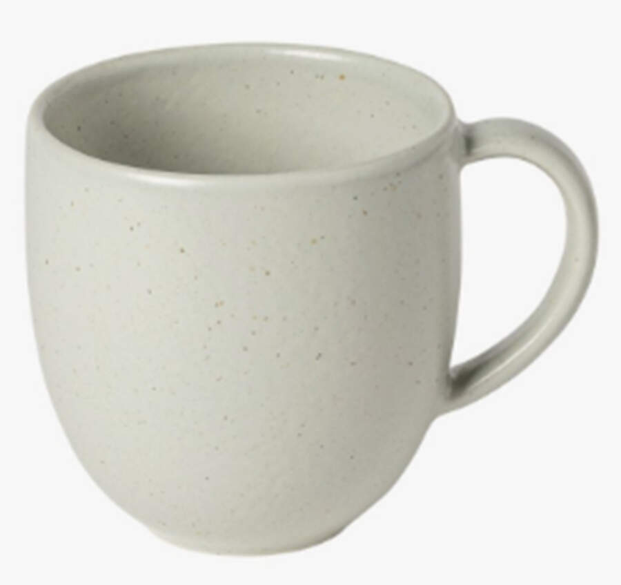 Pacifica Oyster Gray Mug by Casafina-1