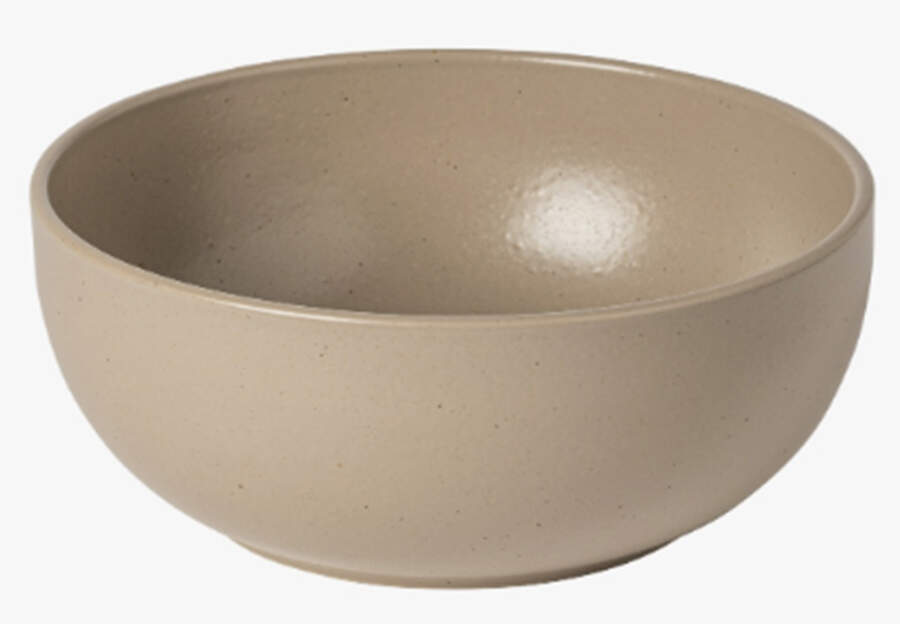 Pacifica Chestnut (Light Brown) 7" Round Serving Bowl by Casafina-1