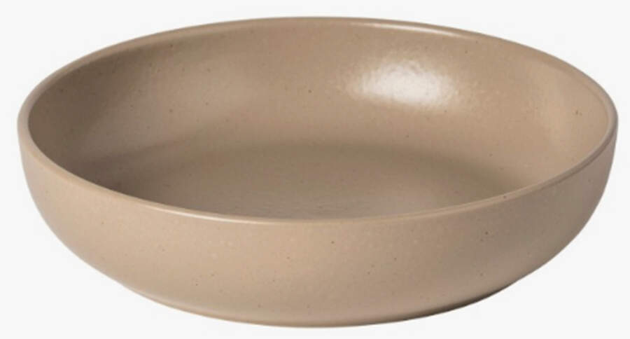 Pacifica Chestnut (Light Brown) 8" Soup/Pasta Bowl by Casafina-1