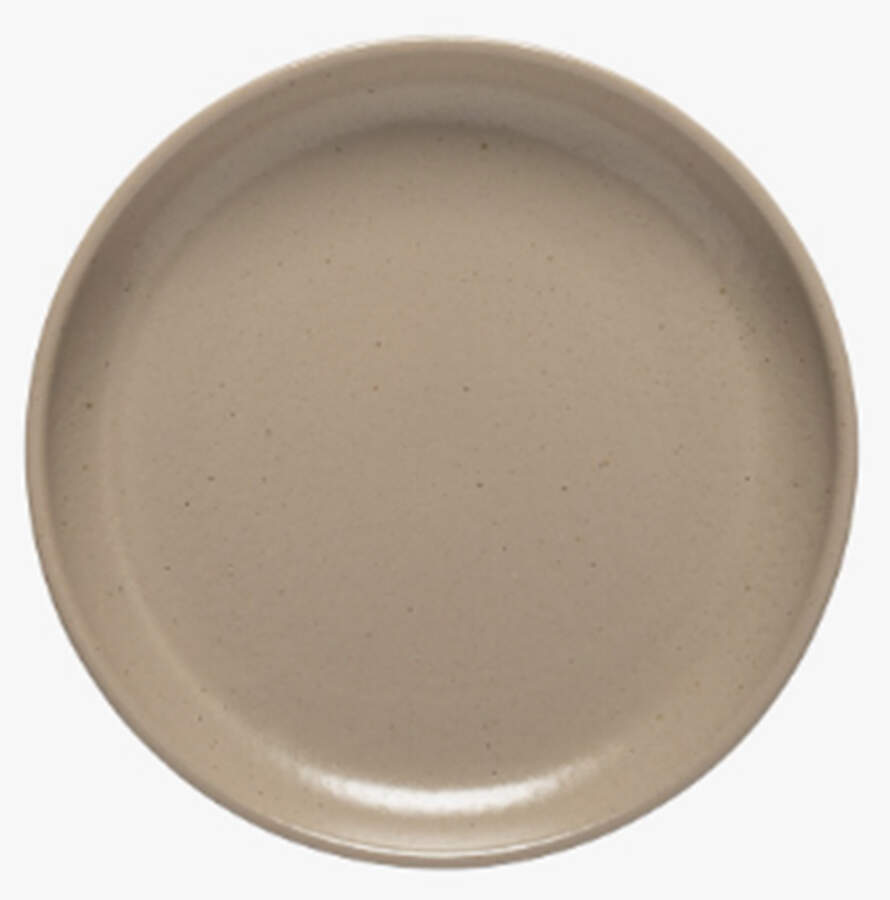 Pacifica Chestnut (Light Brown) Appetizer Plate by Casafina-1