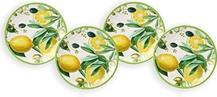 Limone (Melamine) Canape Plate by Certified International-1