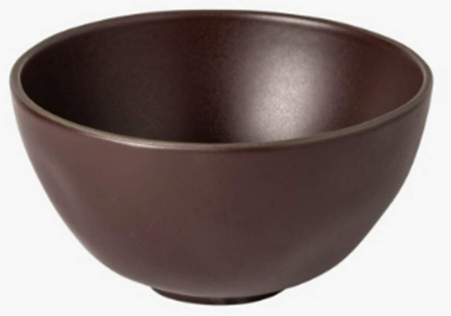 Stacked Organic-Port (Dark Brown) Soup/Cereal Bowl by Costa Nova China-1