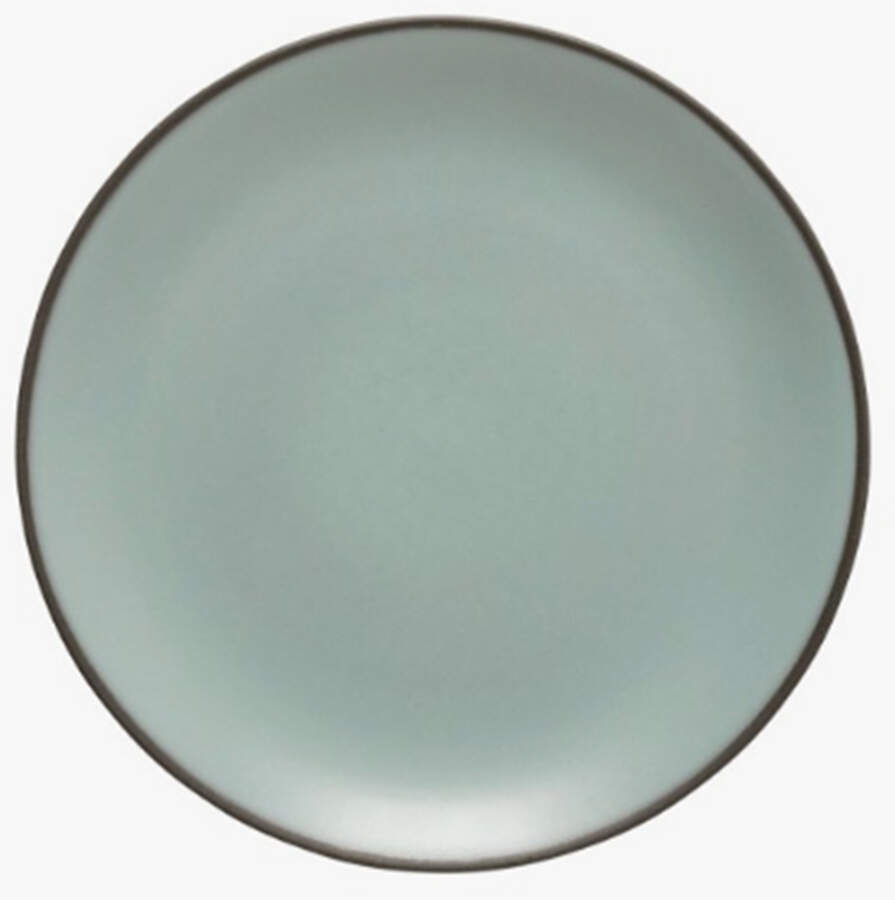 Stacked Organic-Sky (Light Blue) Salad Plate by Costa Nova China-1