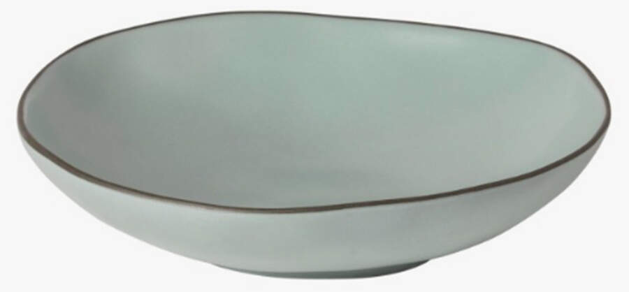 Stacked Organic-Sky (Light Blue) 9" Soup/Pasta Bowl by Costa Nova China-1