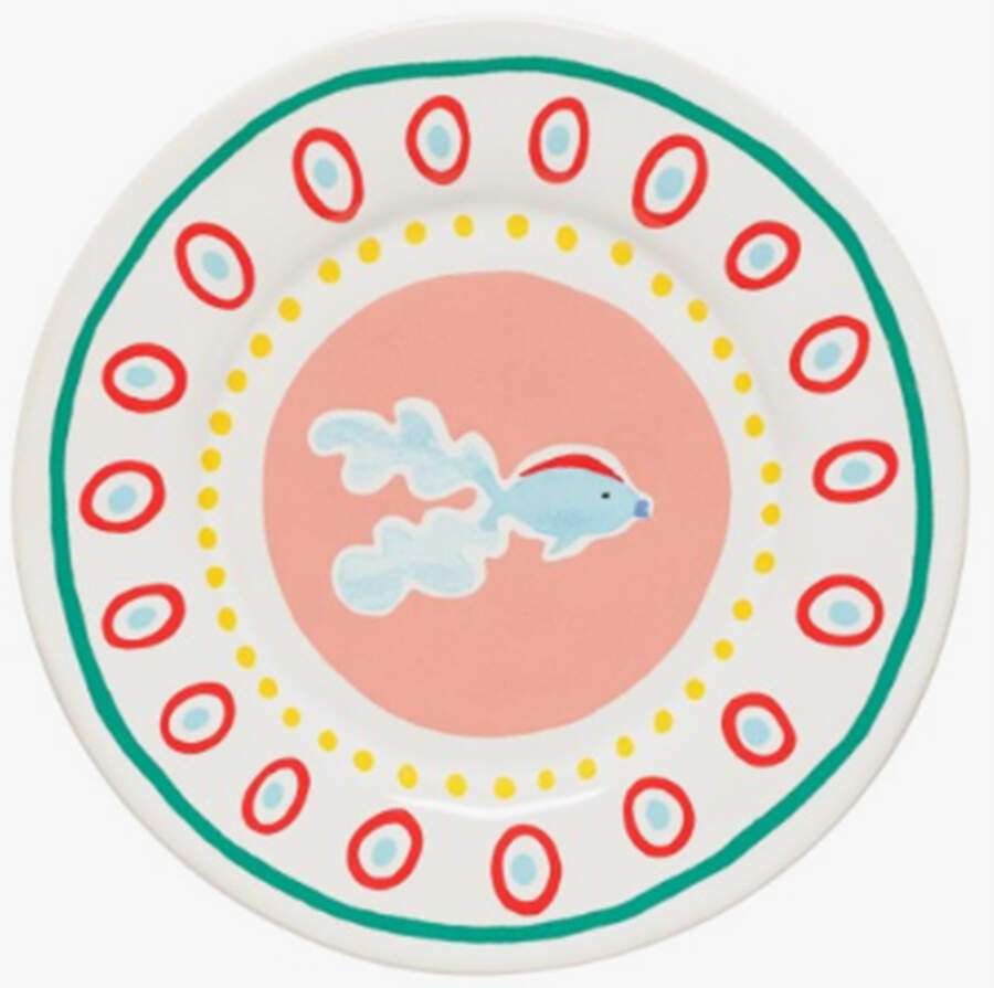 Summer Bliss Salad Plate by Costa Nova China-1