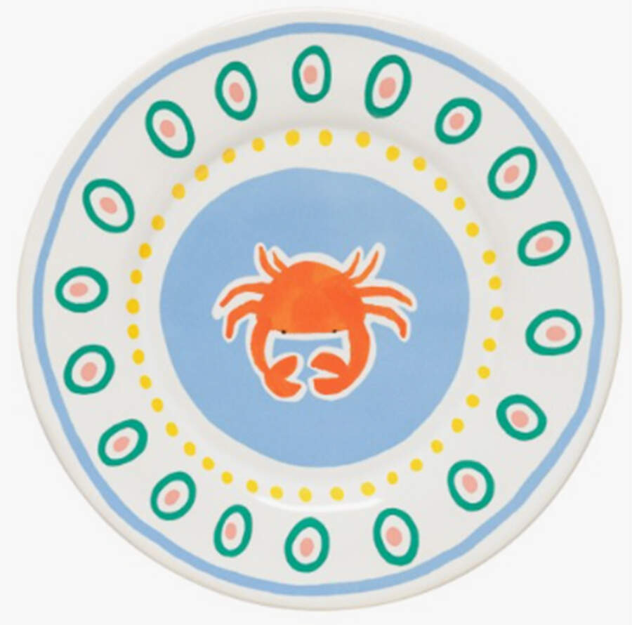 Summer Bliss Salad Plate by Costa Nova China-1