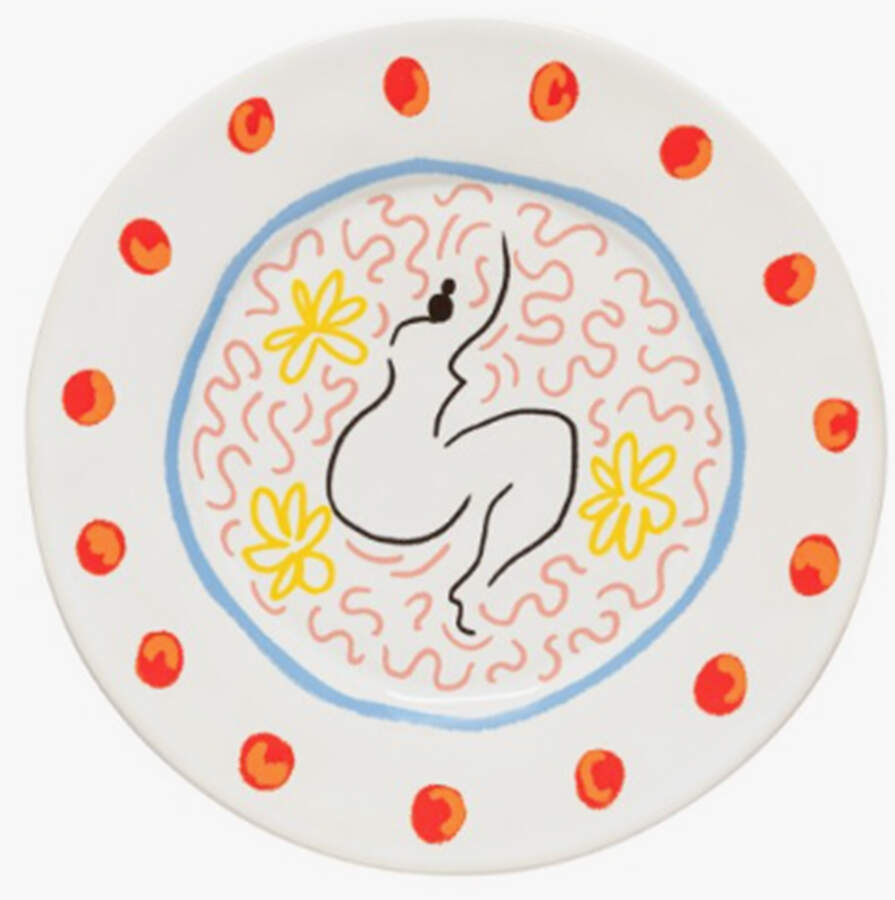 Summer Bliss Salad Plate by Costa Nova China-1