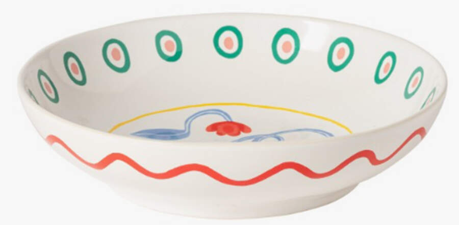 Summer Bliss 9" Soup/Pasta Bowl by Costa Nova China-1