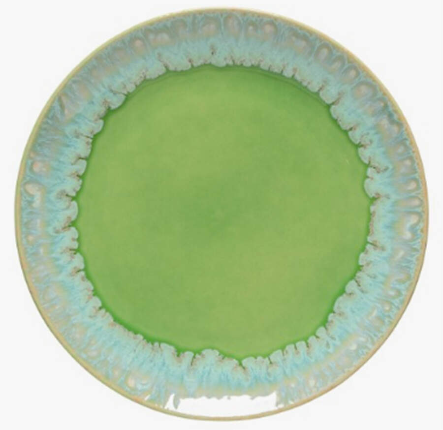 Taormina-Lime Green Salad Plate by Casafina-1