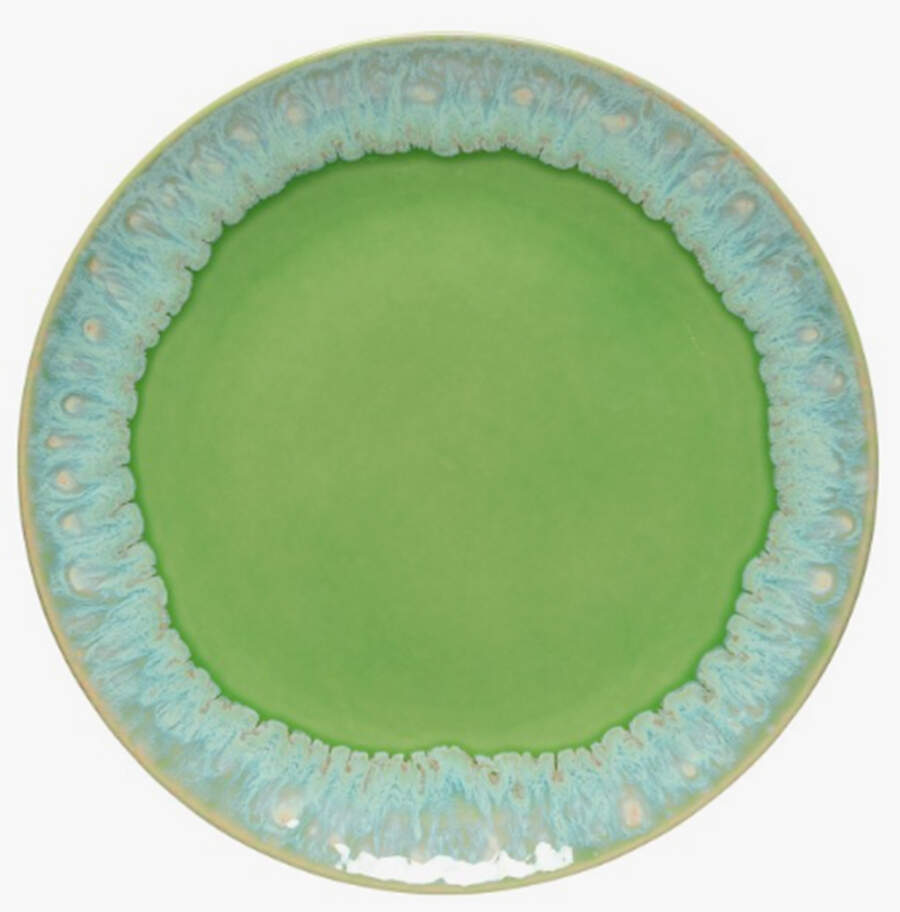 Taormina-Lime Green Dinner Plate by Casafina-1