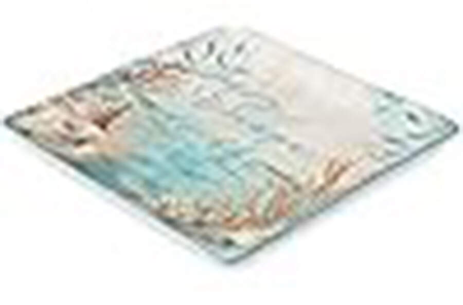 Escape To the Sea 12" Square Serving Platter by Certified International-1
