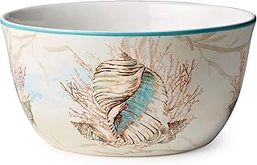 Escape To the Sea 11" Round Deep Bowl by Certified International-1