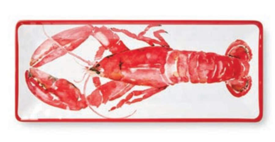 Beach House Lobster (Melamine) 19" Rectangular Serving Platter by Certified International-1