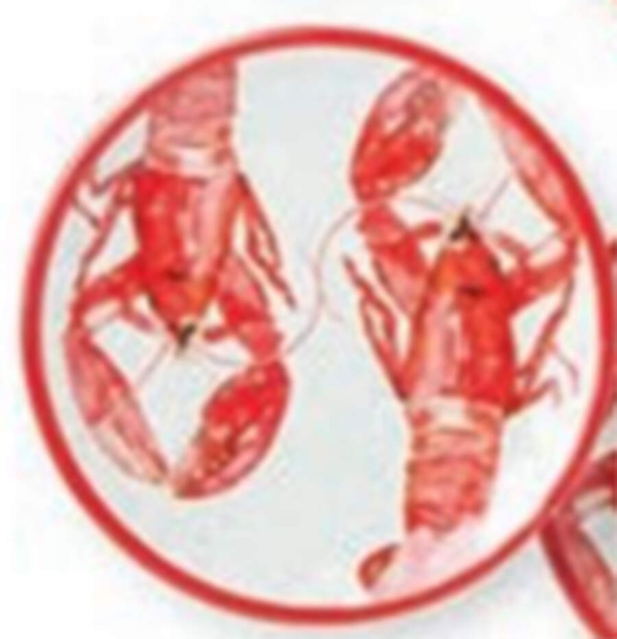 Beach House Lobster (Melamine) Canape Plate by Certified International-1