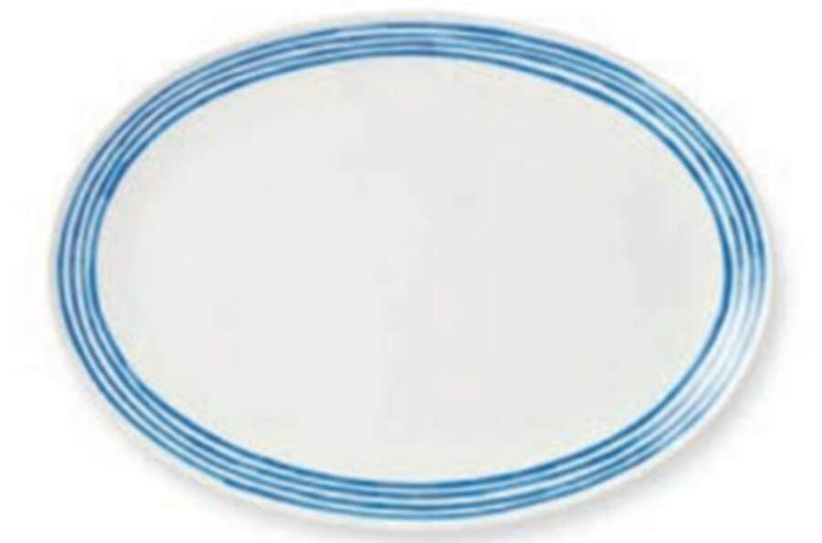 Dockside 16" Oval Serving Platter by Certified International-1