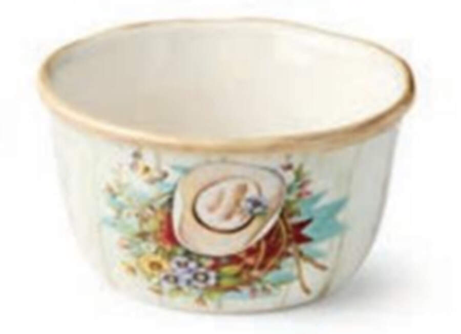 Rosewood Ranch (Melamine) Individual Ice Cream/Dessert Bowl by Certified International-1