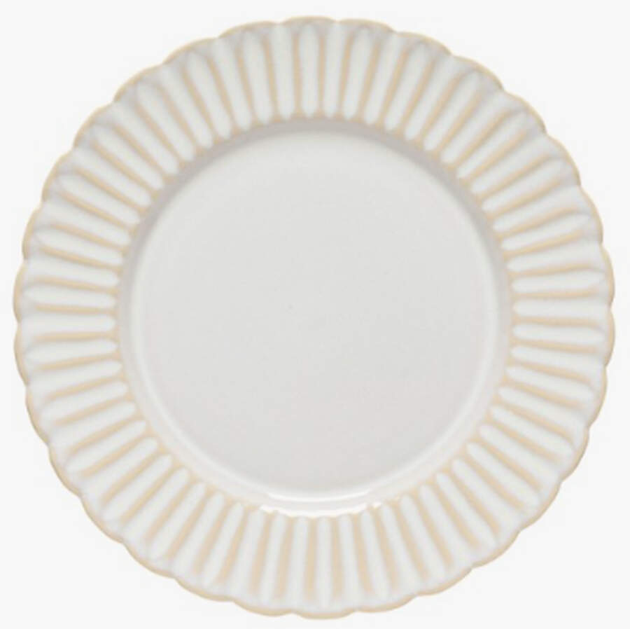 Cristal White Salad Plate by Costa Nova China-1