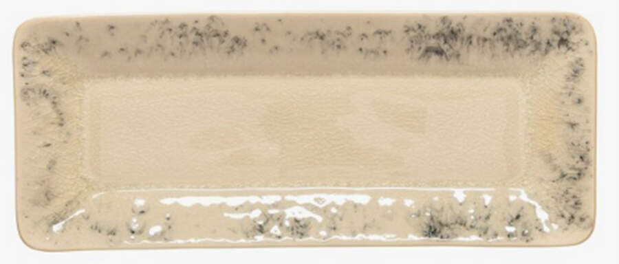 Madeira-Cream 10" Rectangular Tray by Costa Nova China-1