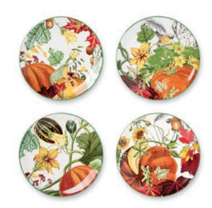 Harvest Fields Salad/Dessert Plate by Certified International-1