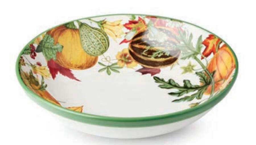Harvest Fields 13" Pasta Serving Bowl by Certified International-1