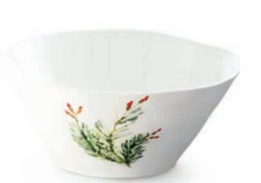 Holly and Vines 10" Round Deep Bowl by Certified International-1