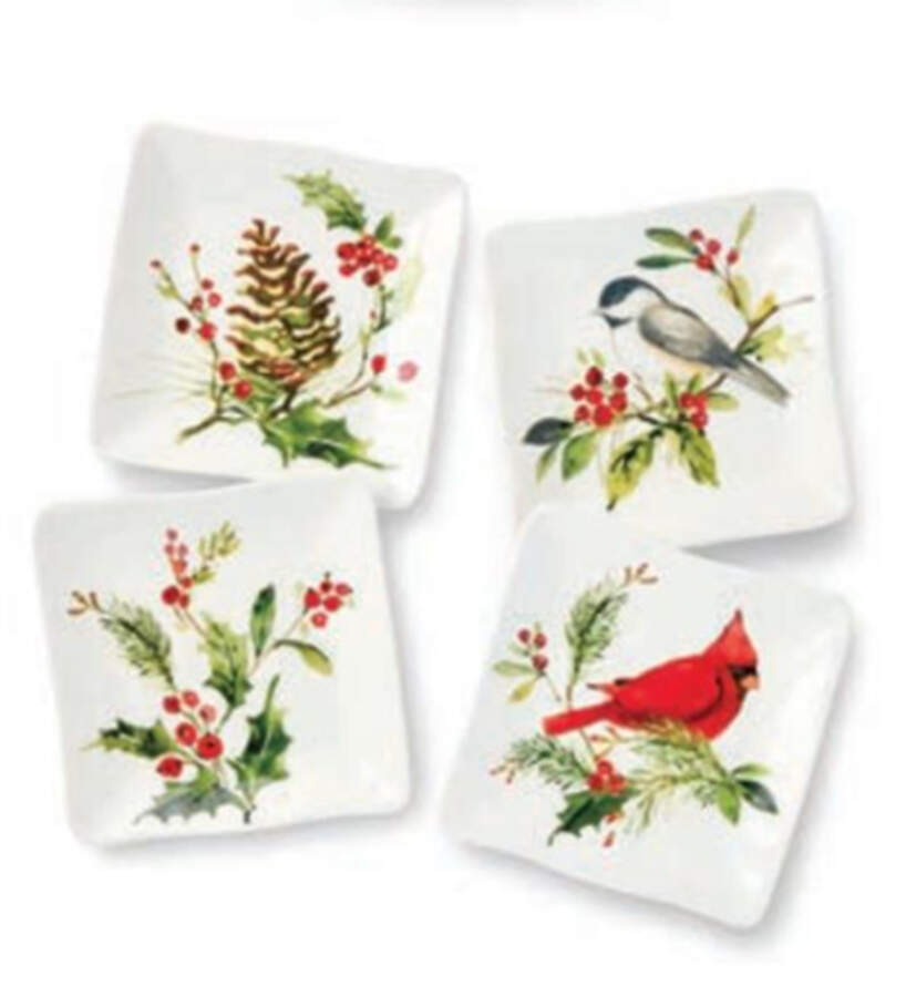 Holly and Vines Canape Plate by Certified International-1