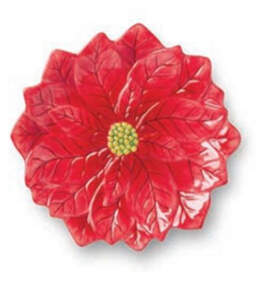 Winter Blooms Figural Dessert/Pie Plate by Certified International-1
