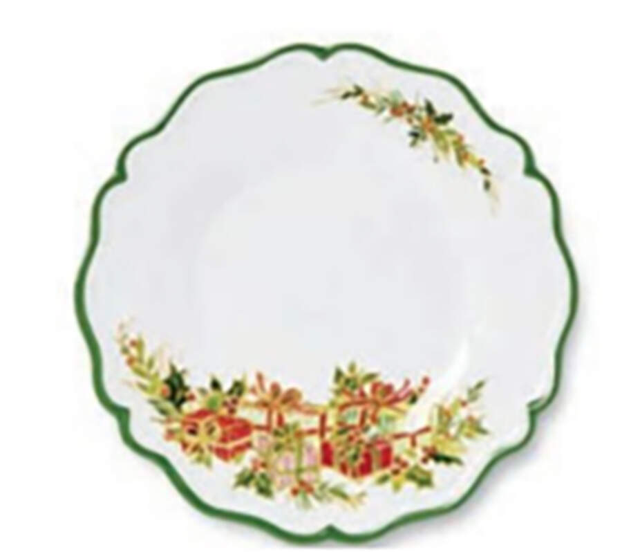 Holly Tree (Melamine) Salad/Dessert Plate by Certified International-1