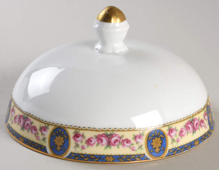 CZE354 Lid for Round Butter by Czechia-Czechoslovakia-1