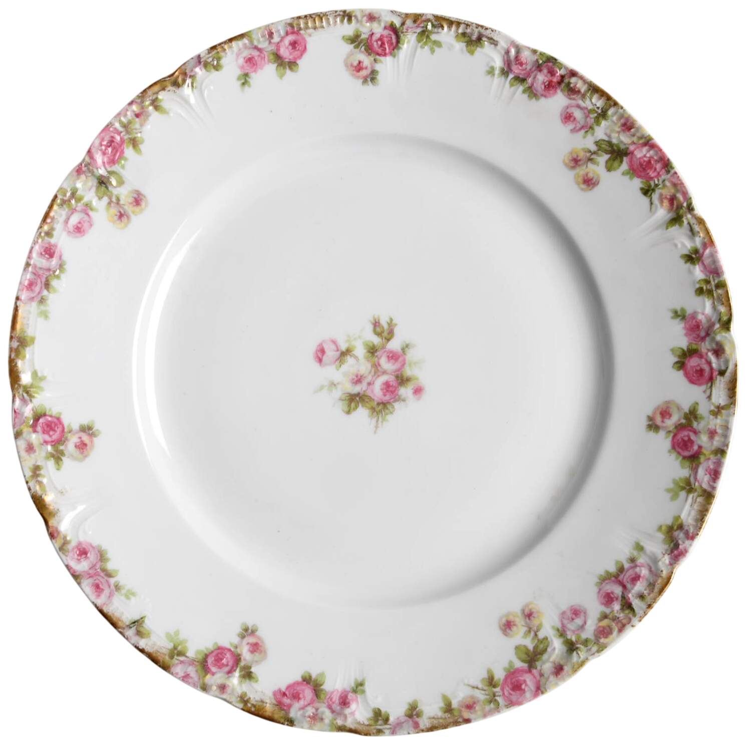 Head 117-4 Dinner Plate by Charles Field Haviland-1