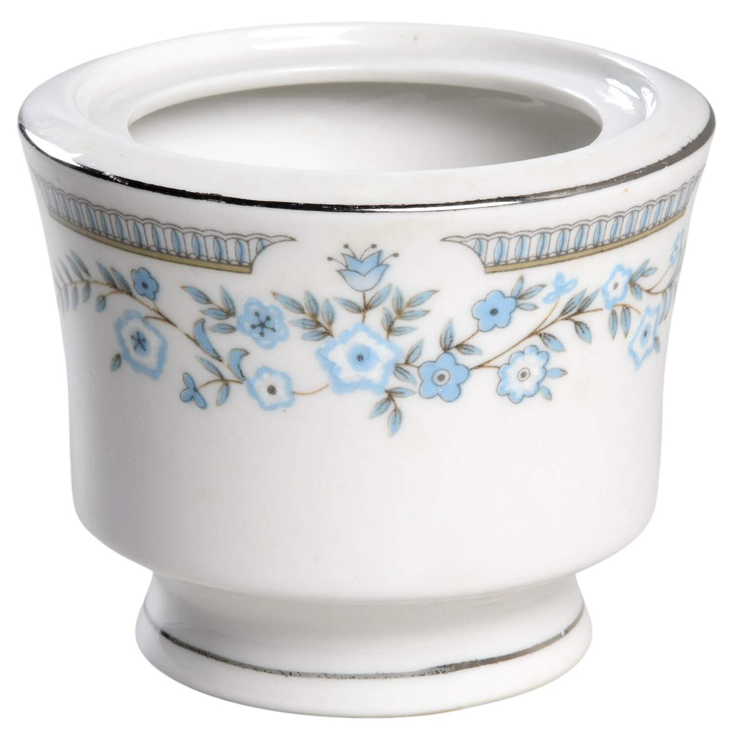 CX877 Platinum Trim Sugar Bowl No Lid by China (Made in China)-1