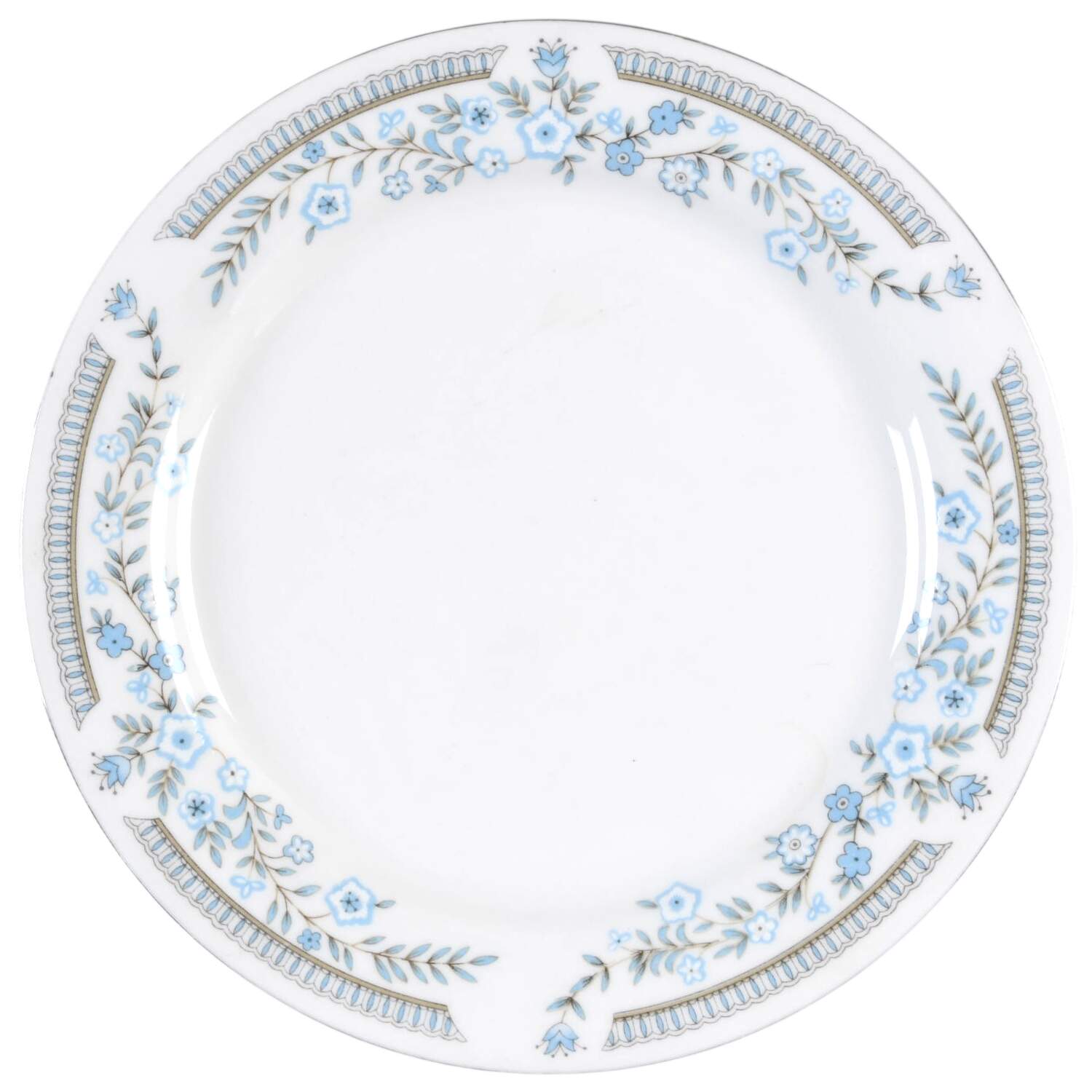 CX877 Platinum Trim Salad Plate by China (Made in China)-1
