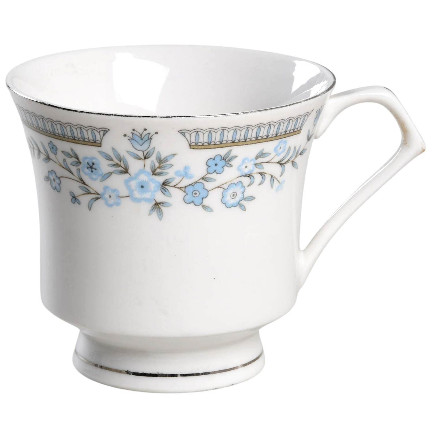 CX877 Platinum Trim Footed Cup by China (Made in China)-1