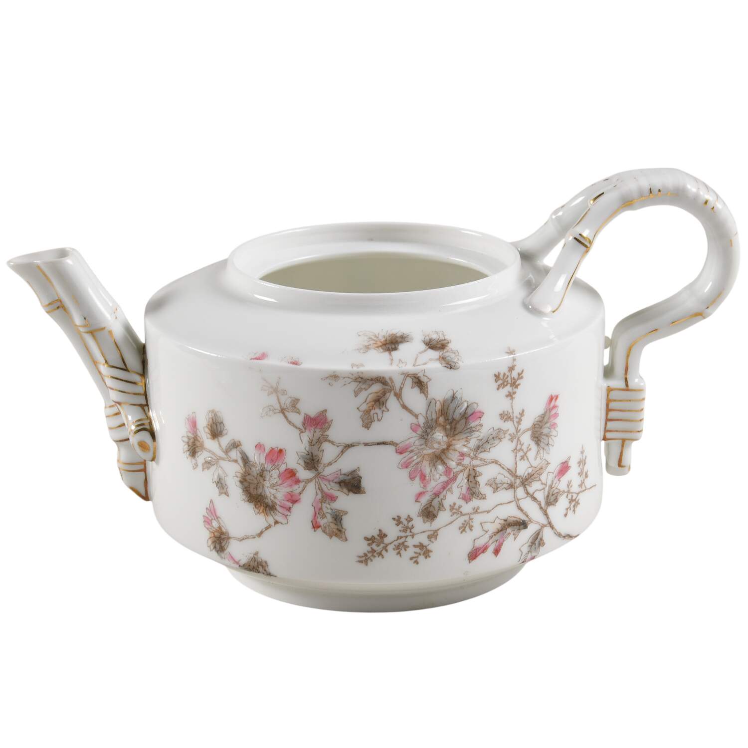 CHF2034 Teapot No Lid by Charles Field Haviland-1