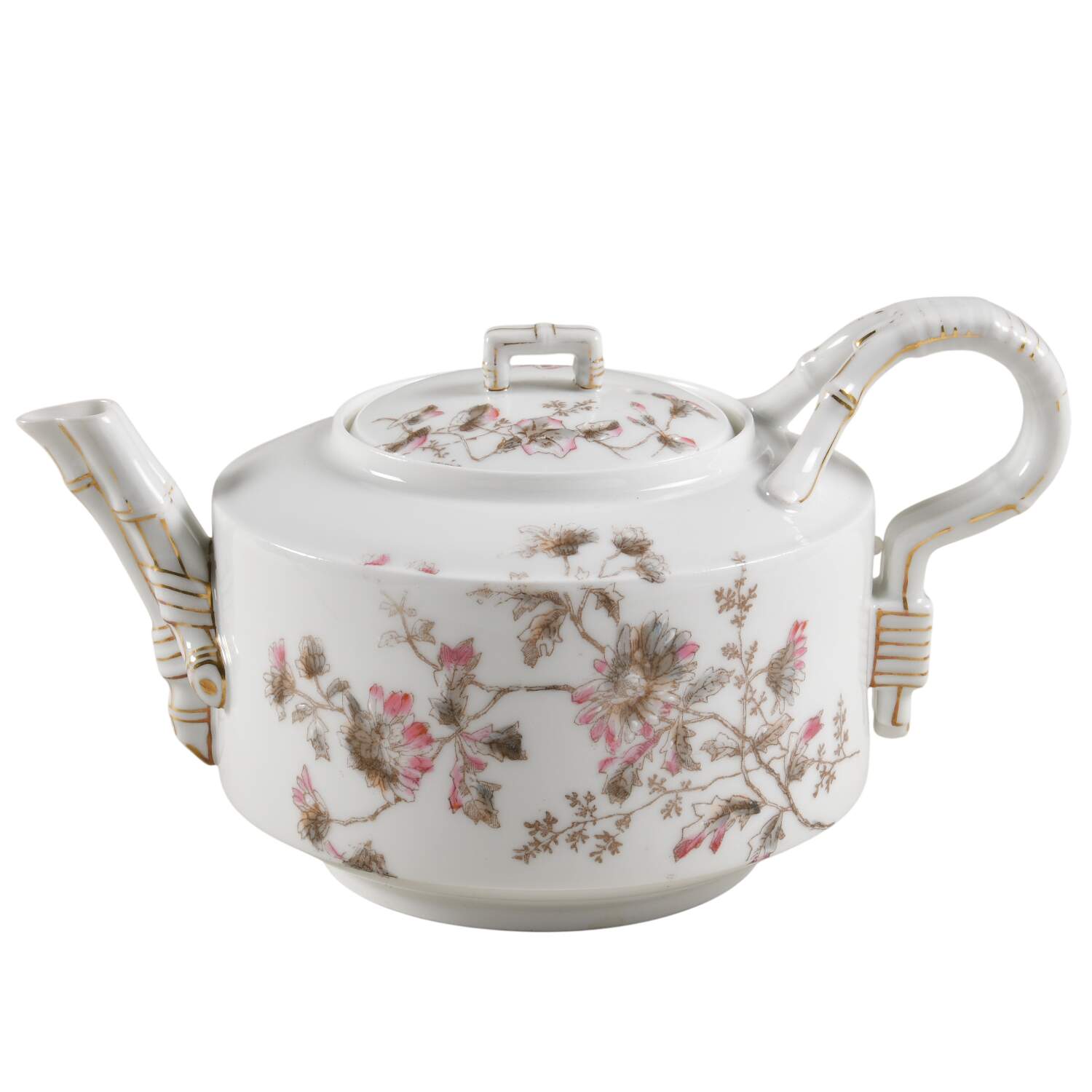 CHF2034 Teapot & Lid by Charles Field Haviland-1