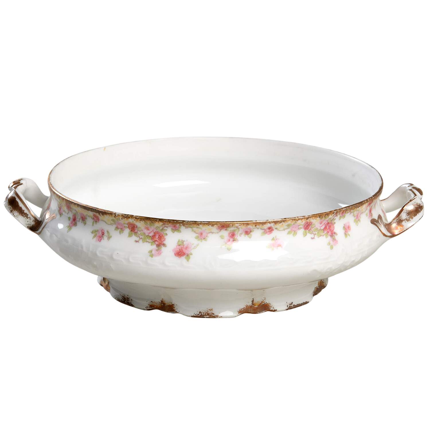CHF2041 Round Vegetable No Lid by Charles Field Haviland-1