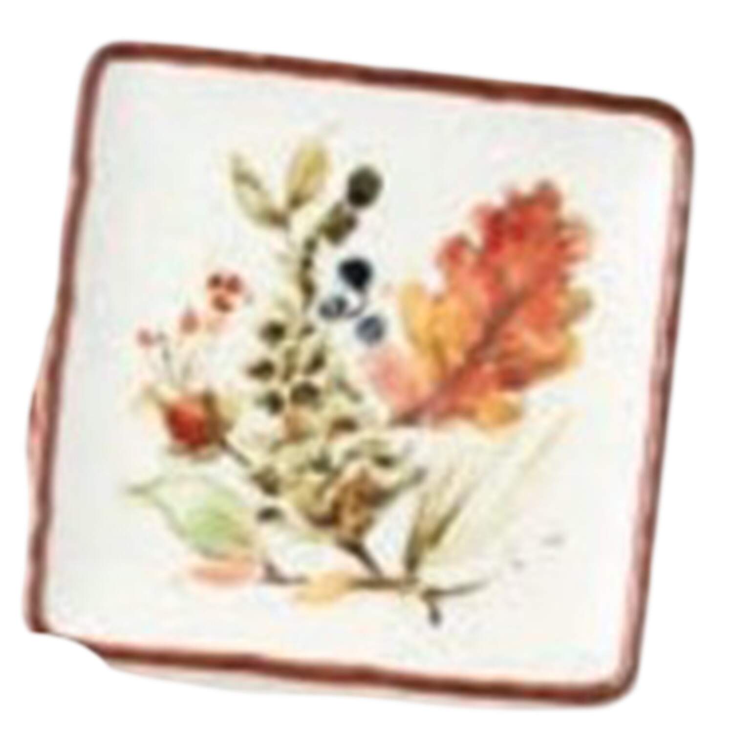 Autumn Meadows Canape Plate by Certified International-1