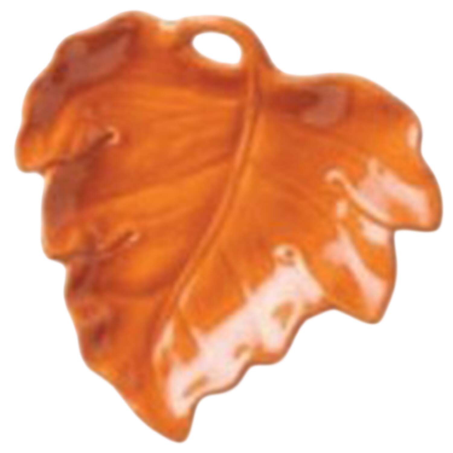 Autumn Meadows Leaf Shape Appetizer Plate by Certified International-1
