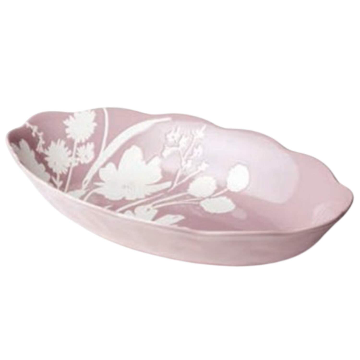 Wildflowers 14" Oval Vegetable Bowl by Certified International-1