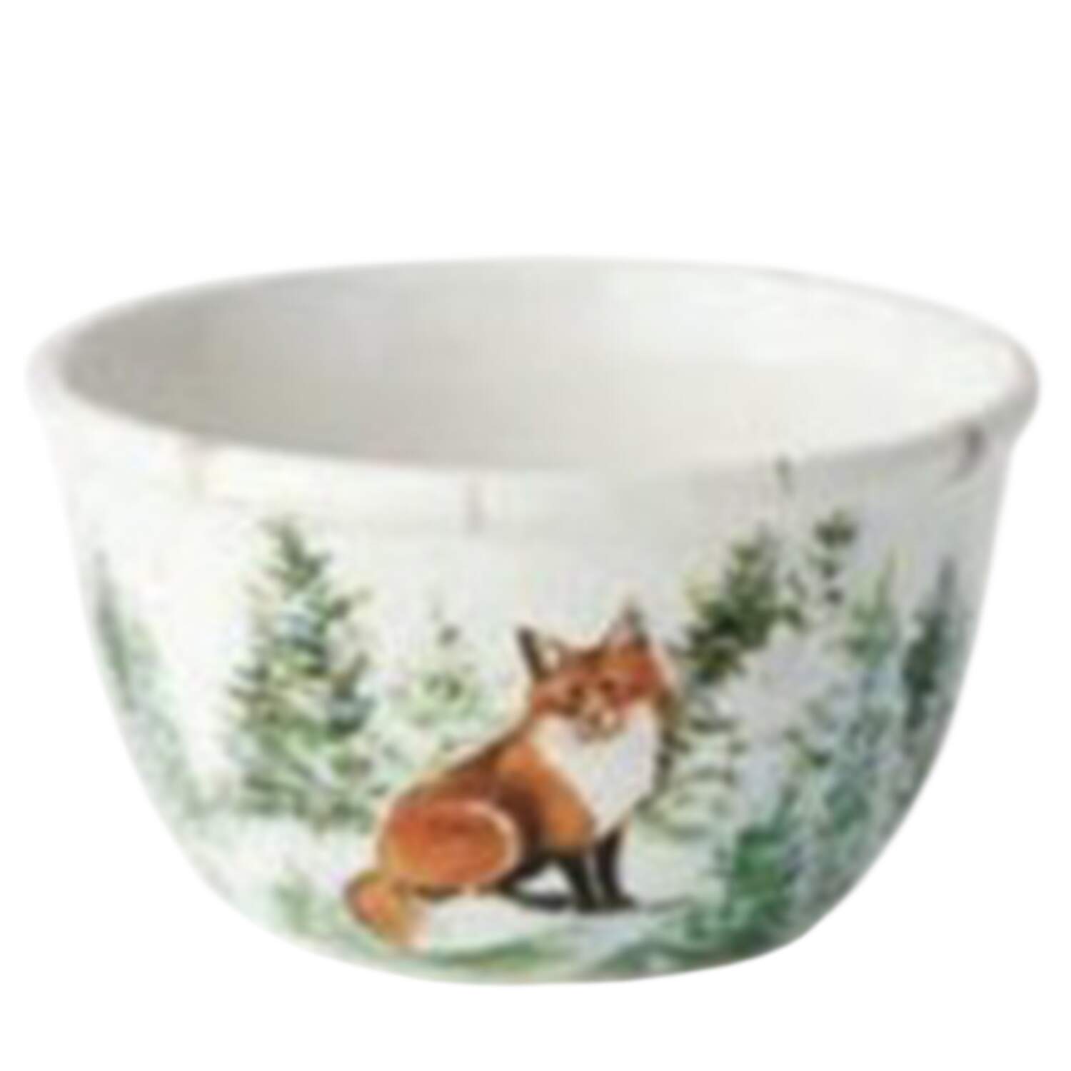 Winter's Cabin Individual Ice Cream/Dessert Bowl by Certified International-1
