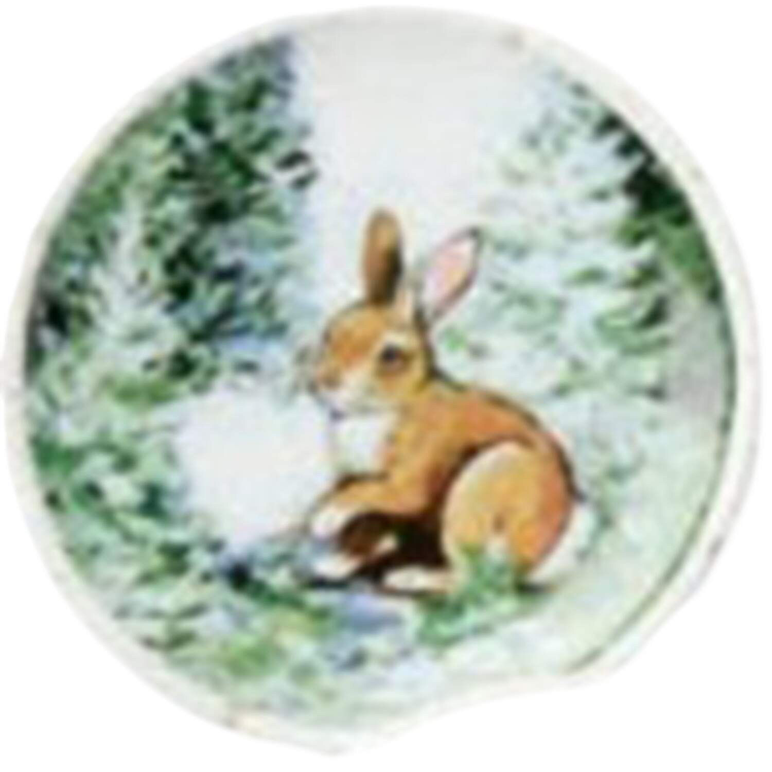 Winter's Cabin Canape Plate by Certified International-1
