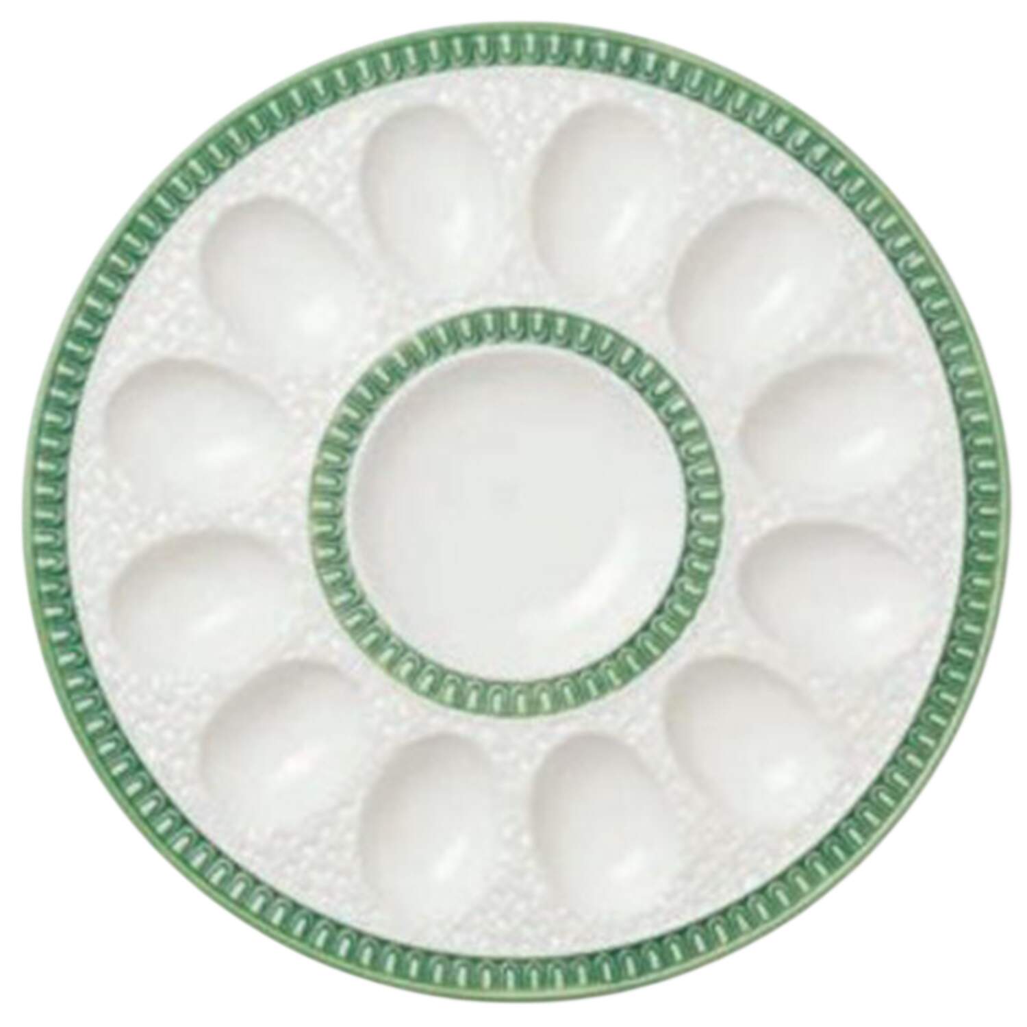 Le Jardin Deviled Egg Plate by Certified International-1