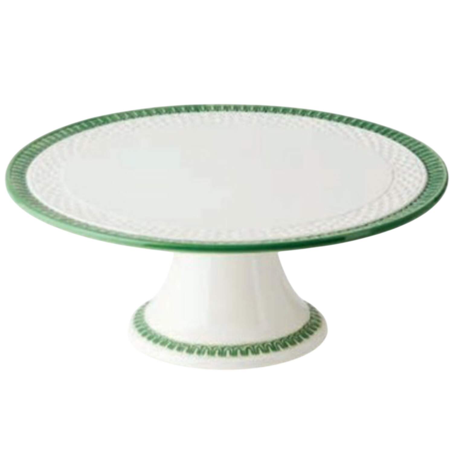 Le Jardin 12" Diameter Pedestal Cake Stand by Certified International-1