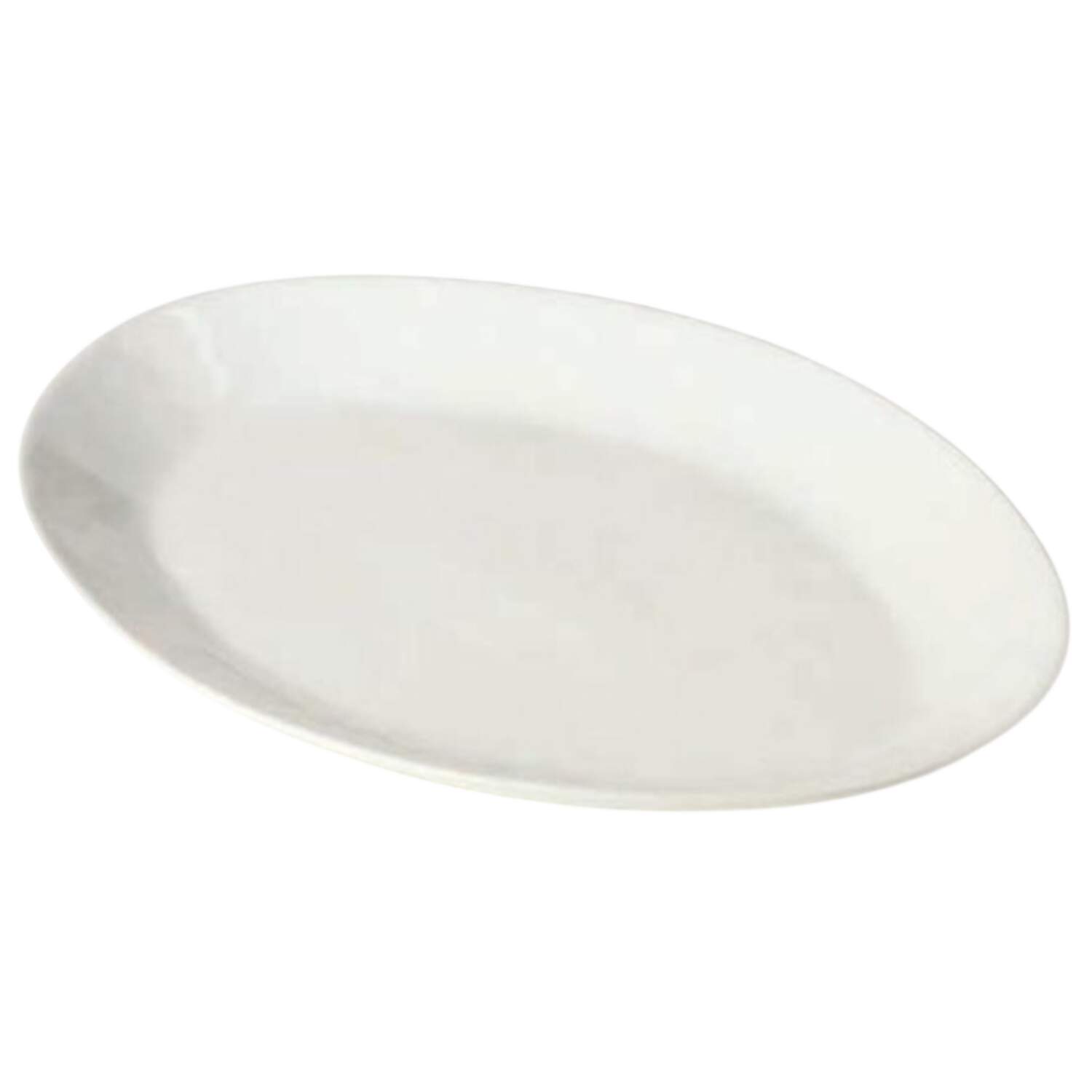 Linen Cream 16" Oval Serving Platter by Certified International-1