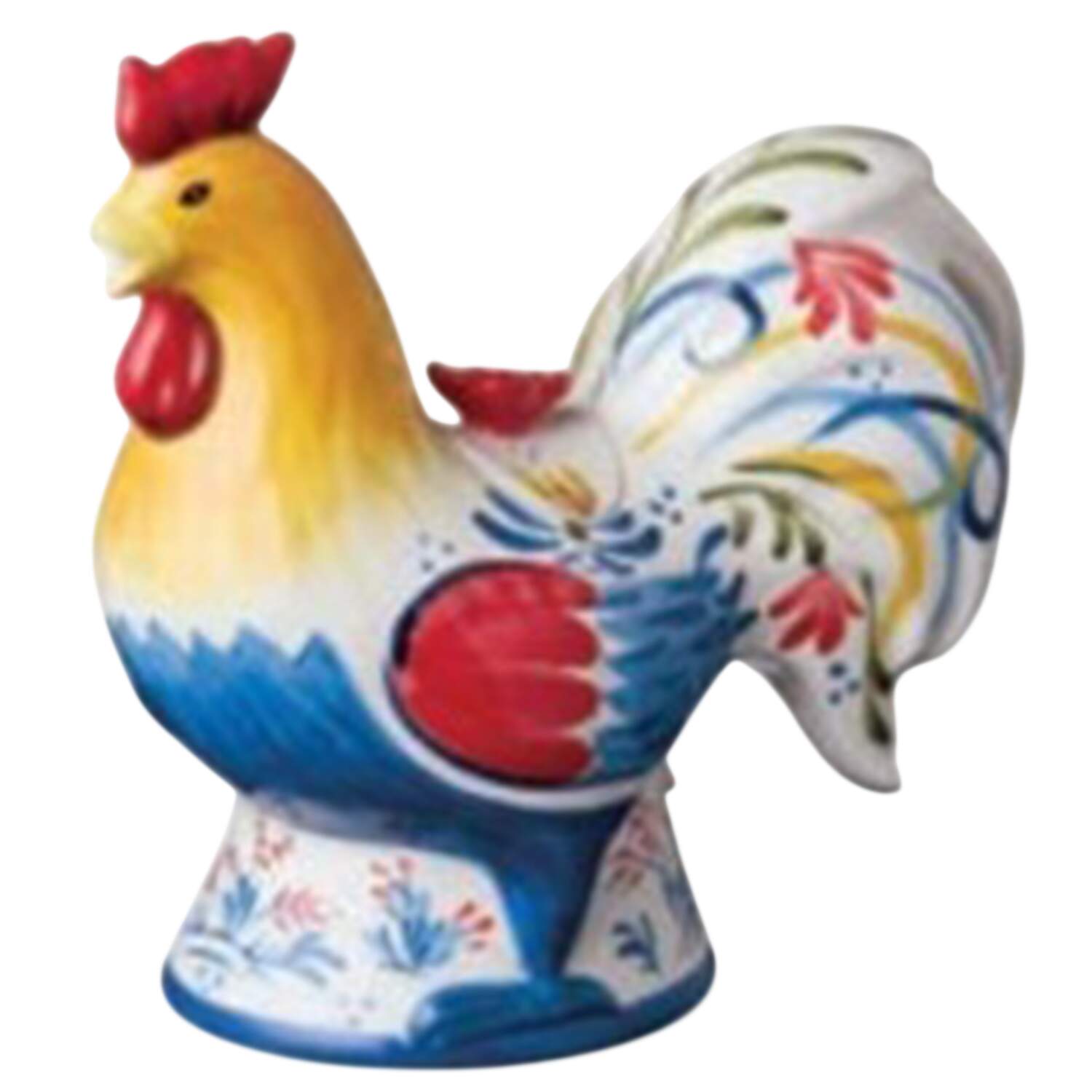 French Rooster Figural Teapot & Lid by Certified International-1