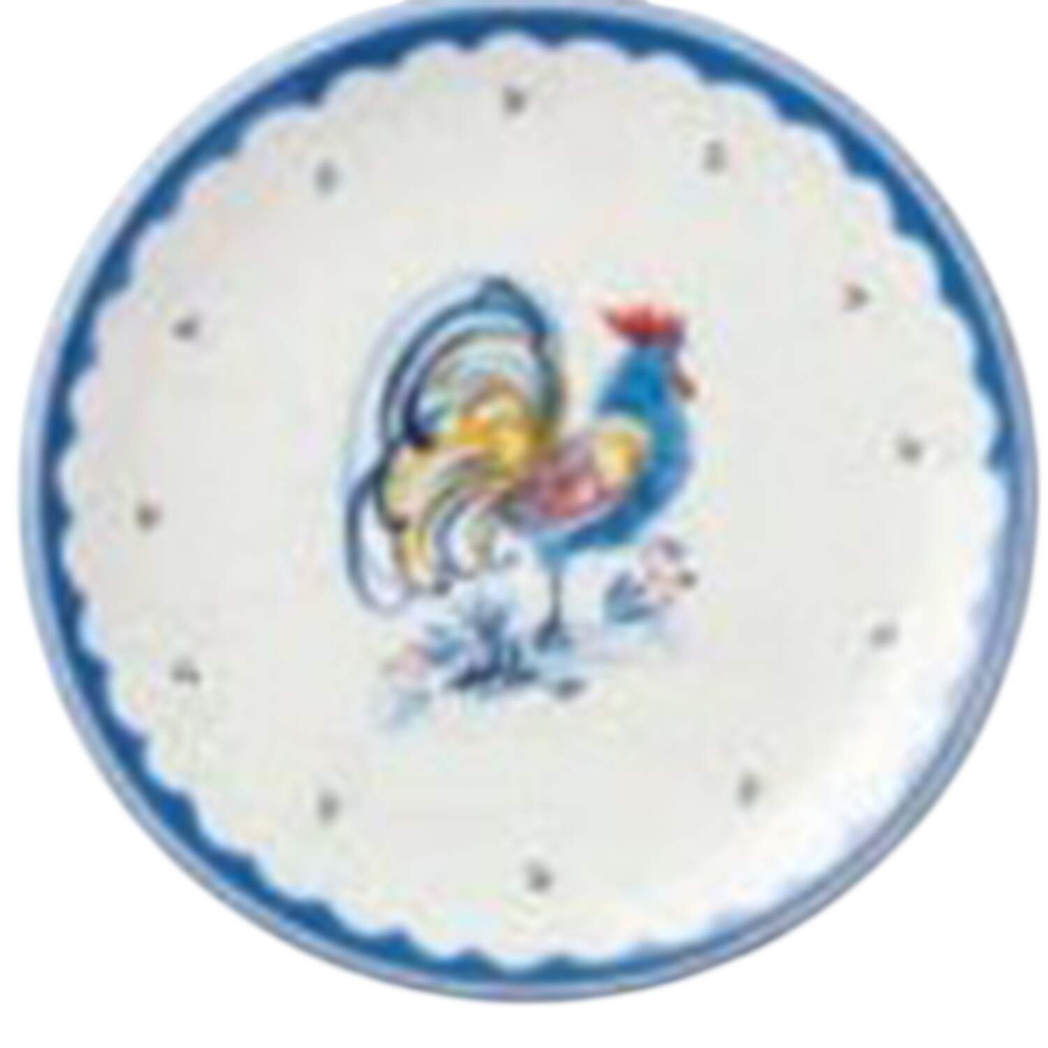 French Rooster Salad Plate by Certified International-1
