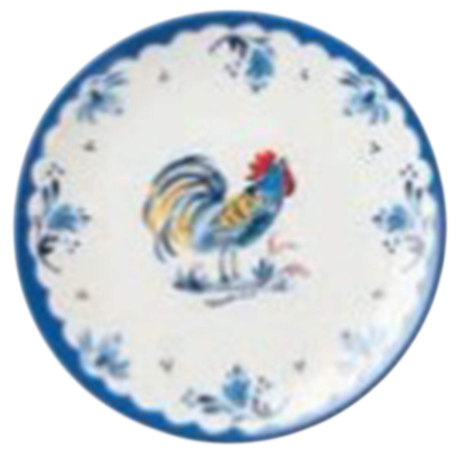 French Rooster Dinner Plate by Certified International-1