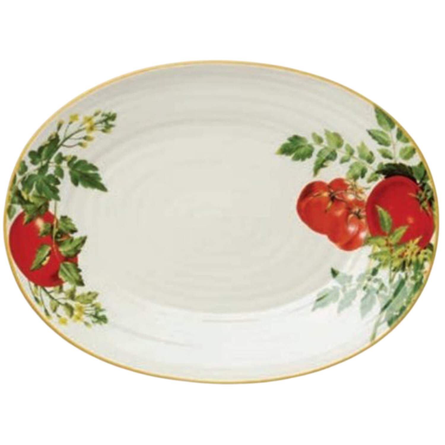 Pomodoro 16" Oval Serving Platter by Certified International-1